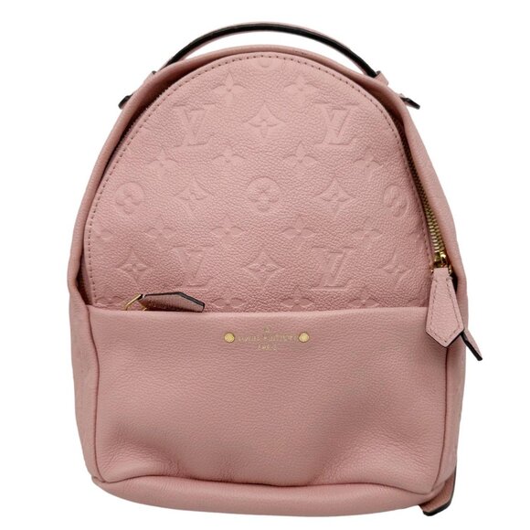Louis Vuitton Sorbonne Monogram Empreinte Leather Backpack Pink - Picture 1 of 11